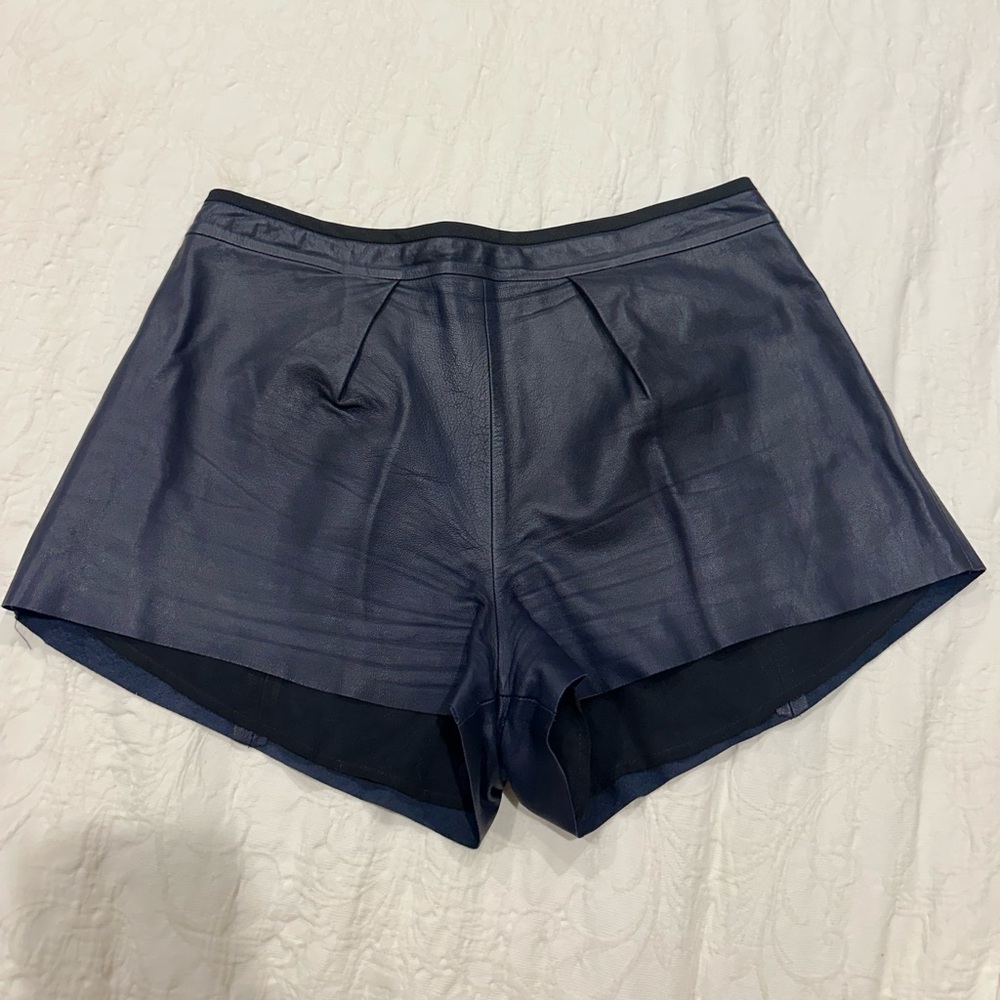 Genuine Sheepskin Leather Shorts